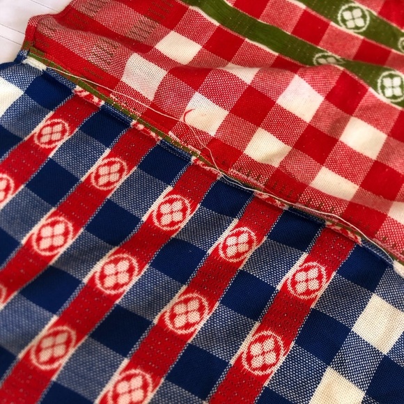 Handmade Colourful Checkered Fabric Tablecloth - Picture 15 of 15